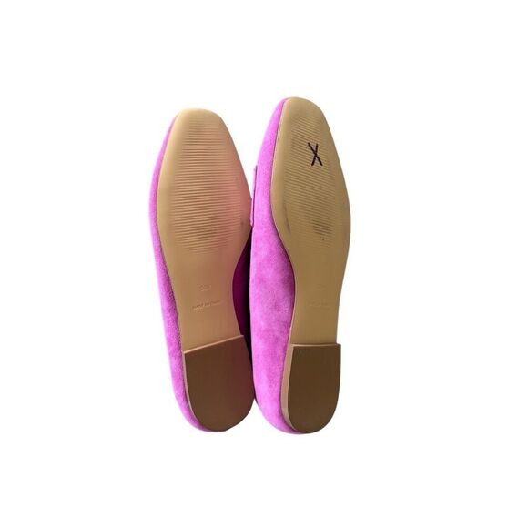 Talbots Womens Fushia Pink Suede Stella Twist Ballet Flats Loafers Size 9.5 - Picture 2 of 10